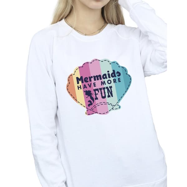 Disney Womens/Ladies The Little Mermaid Fun Sweatshirt