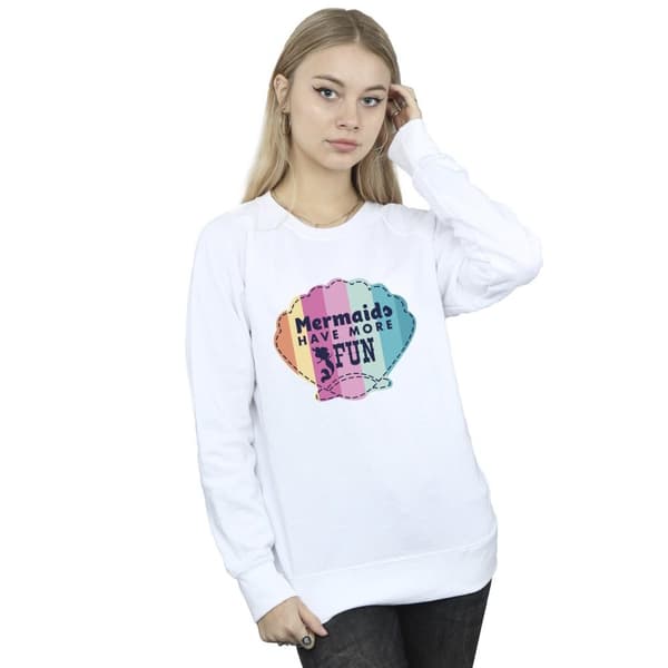 Disney Womens/Ladies The Little Mermaid Fun Sweatshirt