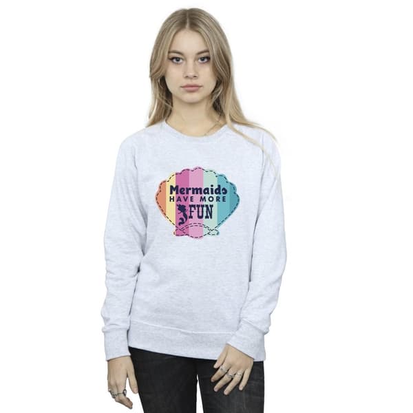 Disney Womens/Ladies The Little Mermaid Fun Sweatshirt