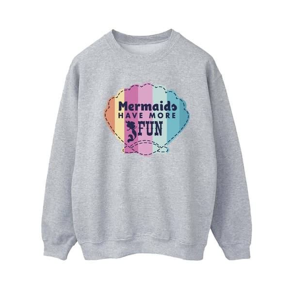 Disney Womens/Ladies The Little Mermaid Fun Sweatshirt