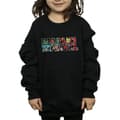 Miniatyrbild 3 av 5: Marvel Comics Sweatshirt med logotyp och insida för flickor