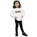 Miniatyrbild 4 av 5: Marvel Comics Sweatshirt med logotyp och insida för flickor
