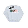 Miniatyrbild 1 av 5: Marvel Comics Sweatshirt med logotyp och insida för flickor