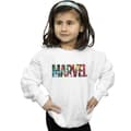 Miniatyrbild 2 av 5: Marvel Comics Sweatshirt med logotyp och insida för flickor