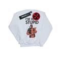 Miniatyrbilde 1 av 3: Marvel Mens Deadpool I´m With Stupid Sweatshirt