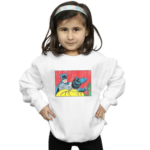 DC Comics Batman Robin Slap Sweatshirt för flickor