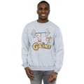 Miniatyrbillede 2 af 5: The Flintstones Mens Bam Bam Gains Distressed Sweatshirt