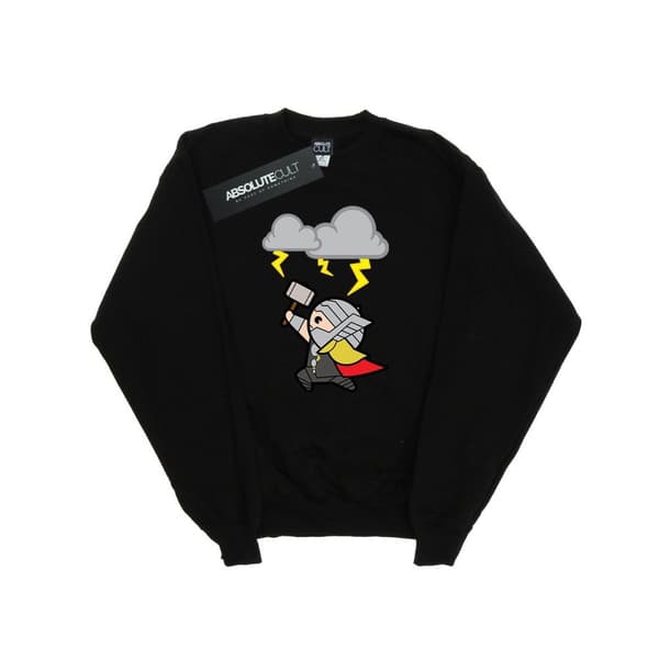 Marvel Boys Kawaii Thor God Of Thunder Sweatshirt