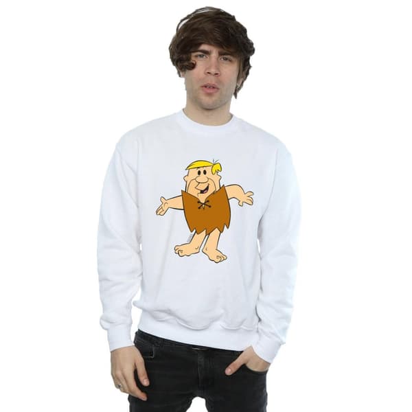 The Flintstones Mens Barney Rubble Classic Pose Sweatshirt