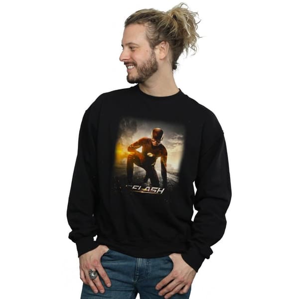 DC Comics Herr The Flash Future Road Sweatshirt