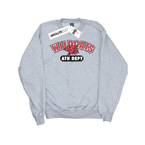Disney Boys High School Musical The Musical Wildcats Athletic Sweatshirt Sports Grey 12-13 Years