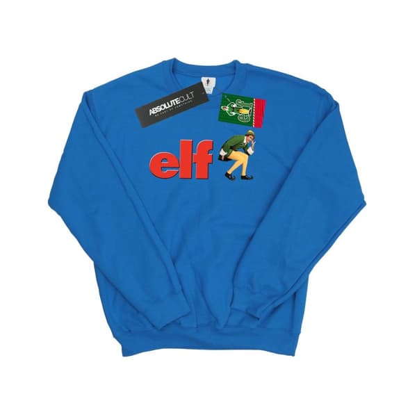 Elf Sweatshirt med Crouching-logotyp för herrar