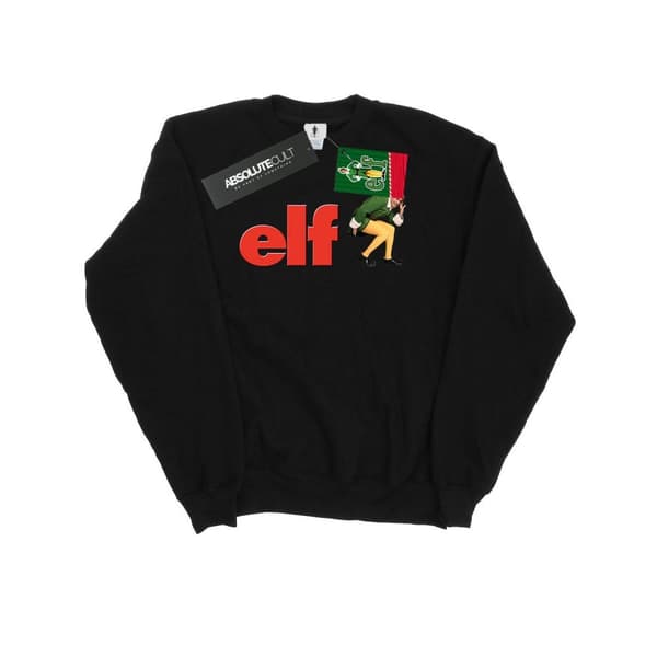 Elf Sweatshirt med Crouching-logotyp för herrar