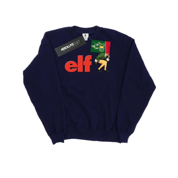 Elf Sweatshirt med Crouching-logotyp för herrar
