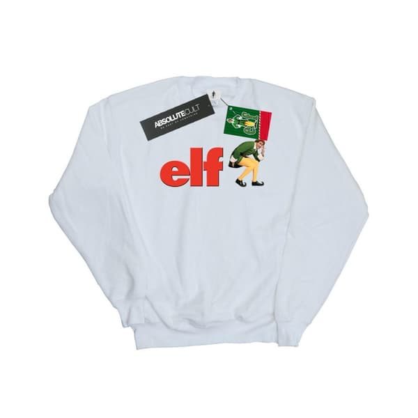 Elf Sweatshirt med Crouching-logotyp för herrar