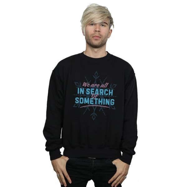 Disney Mens Frozen 2 All In Search Of Something Sweatshirt