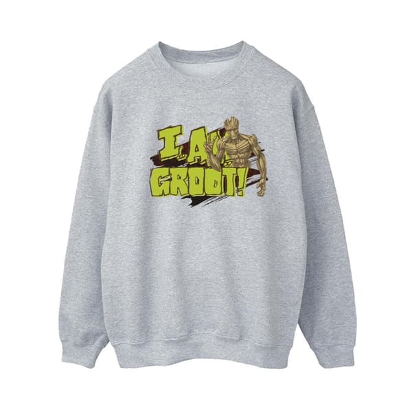 Guardians Of The Galaxy Dam/Tjej - I Am Groot - Sweatshirt
