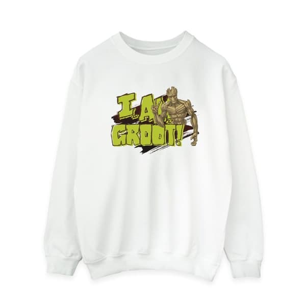 Guardians Of The Galaxy Dam/Tjej - I Am Groot - Sweatshirt