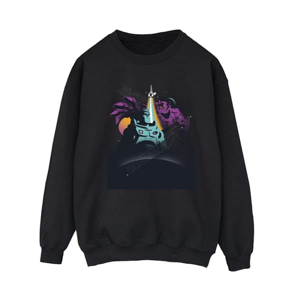 Disney Womens/Ladies Lightyear Buzz And Zurg Sweatshirt