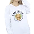 Miniatyrbild 3 av 4: Guardians Of The Galaxy Dam/Tjej Groot Varsity Sweatshirt