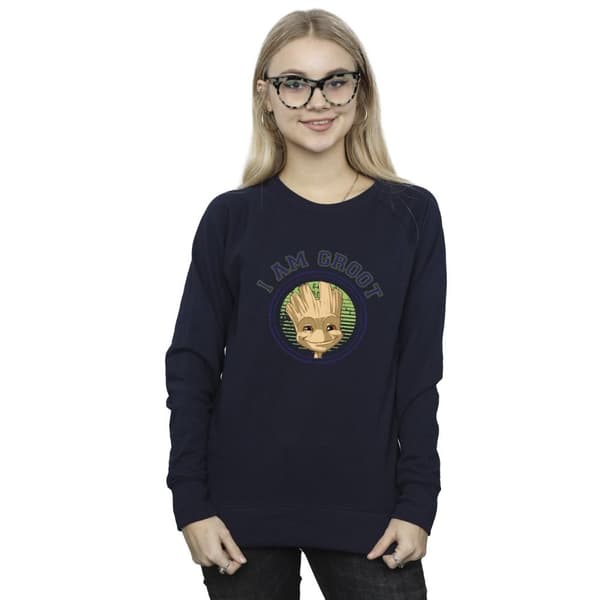 Guardians Of The Galaxy Dam/Tjej Groot Varsity Sweatshirt