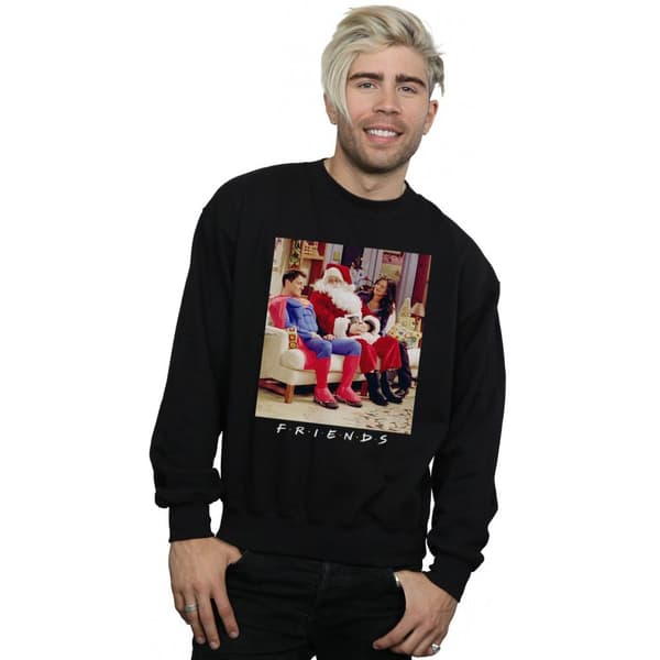 Friends Mens Superman And Santa Sweatshirt