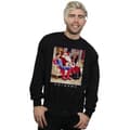 Miniatyrbilde 2 av 3: Friends Mens Superman And Santa Sweatshirt