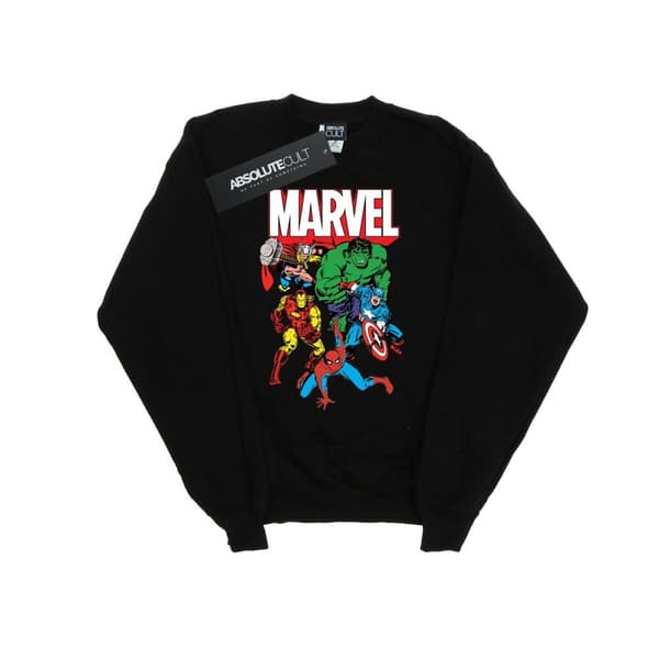 Marvel Girls Hero Group Sweatshirt