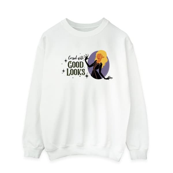 Disney Mens Hocus Pocus Cursed Sarah Sweatshirt