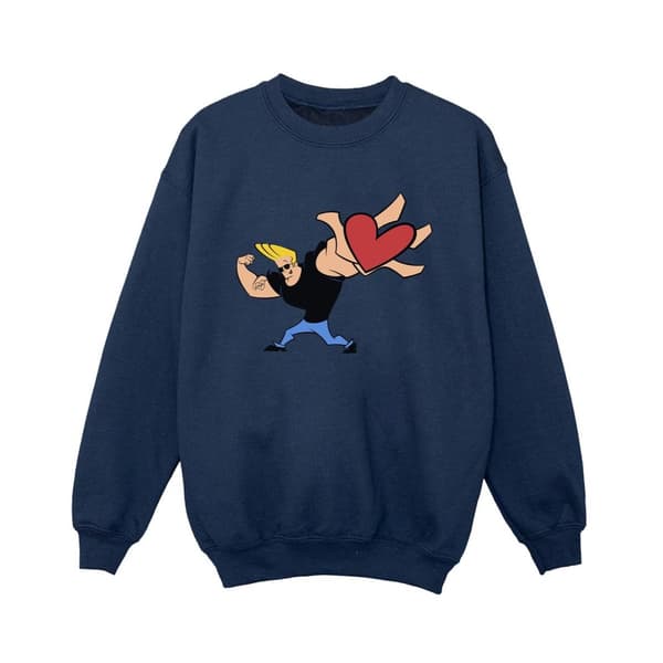 Johnny Bravo Pojkar Hjärta Present Sweatshirt