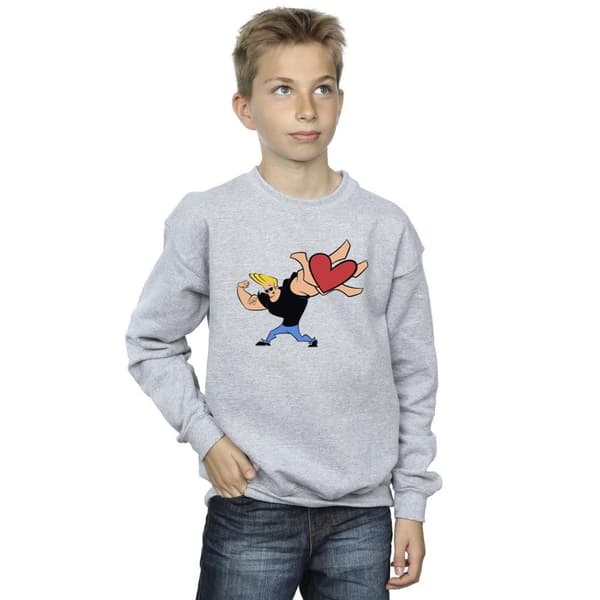 Johnny Bravo Pojkar Hjärta Present Sweatshirt