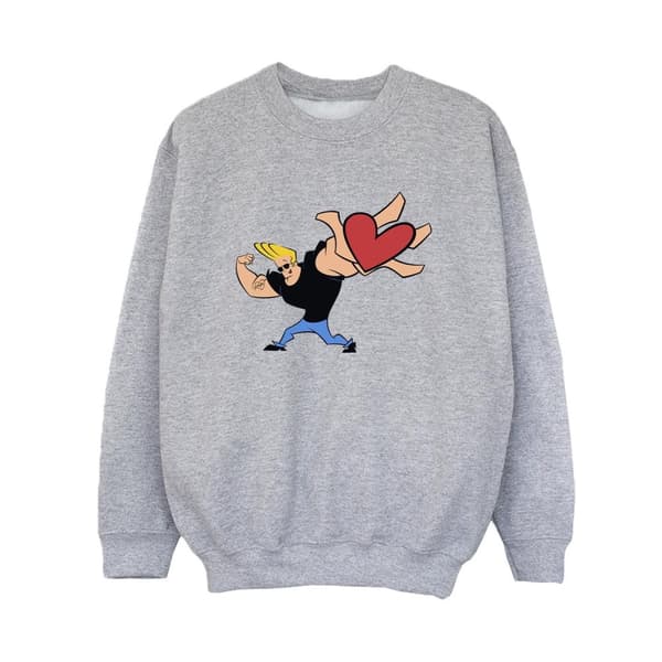 Johnny Bravo Pojkar Hjärta Present Sweatshirt