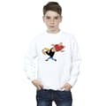 Miniatyrbild 2 av 3: Johnny Bravo Pojkar Hjärta Present Sweatshirt