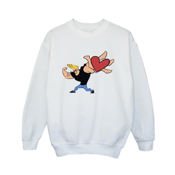 Johnny Bravo Pojkar Hjärta Present Sweatshirt