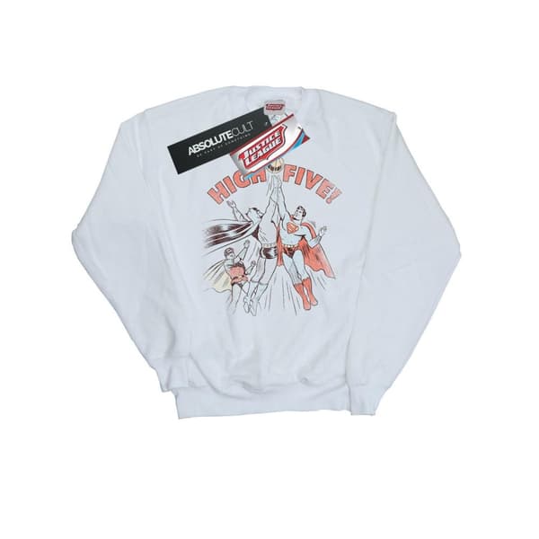 DC Comics Dam/Tjej Justice League High Five Sweatshirt