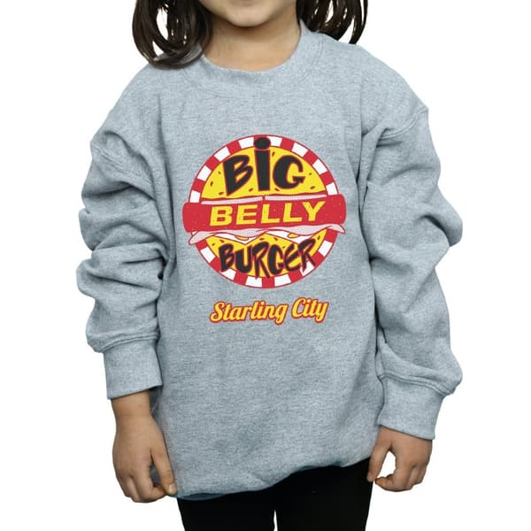 DC Comics Girls Arrow Big Belly Burger Logo Sweatshirt