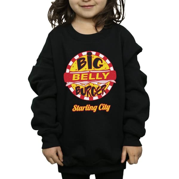 DC Comics Girls Arrow Big Belly Burger Logo Sweatshirt