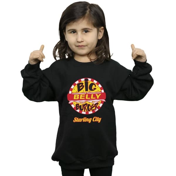 DC Comics Girls Arrow Big Belly Burger Logo Sweatshirt