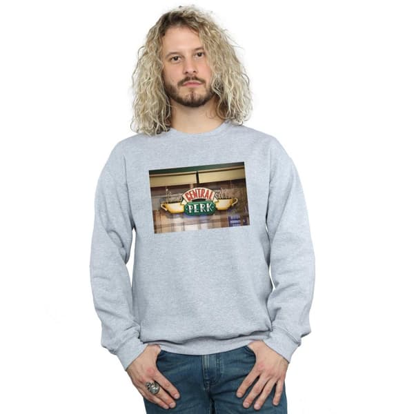 Friends Mens Central Perk Photo Sweatshirt