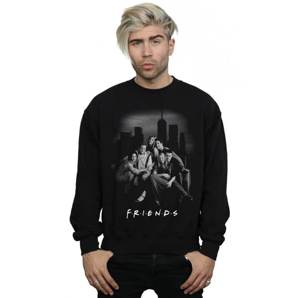 Friends Mens Group Photo Skyline Sweatshirt