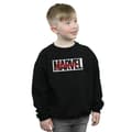 Miniatyrbillede 2 af 3: Marvel Boys Red Font Logo Sweatshirt
