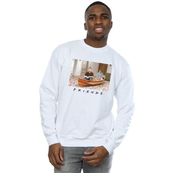 Friends Mens Joey And Chandler Boat Sweatshirt