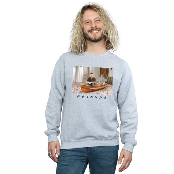 Friends Mens Joey And Chandler Boat Sweatshirt