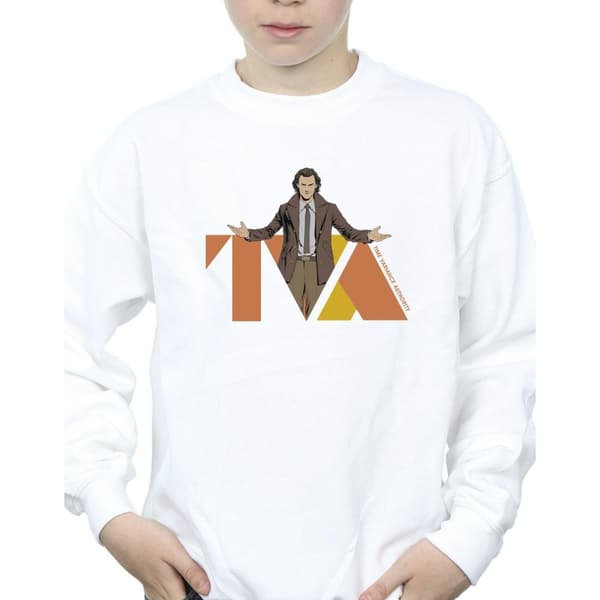 Marvel Pojkar Loki TVA Pose Sweatshirt