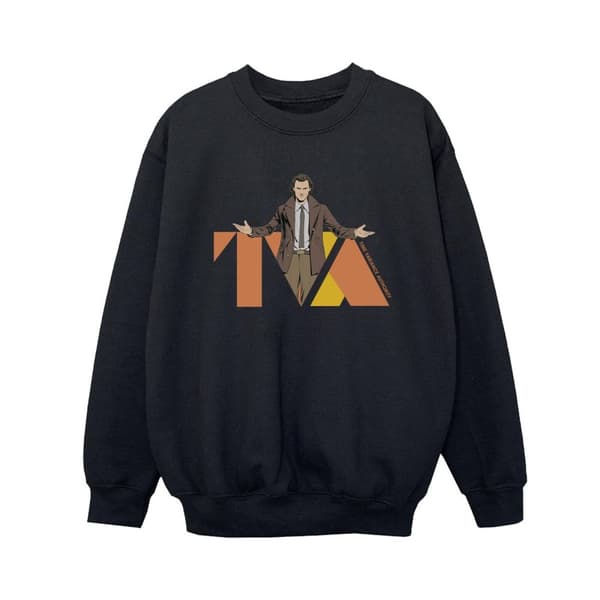 Marvel Boys Loki TVA Pose Sweatshirt