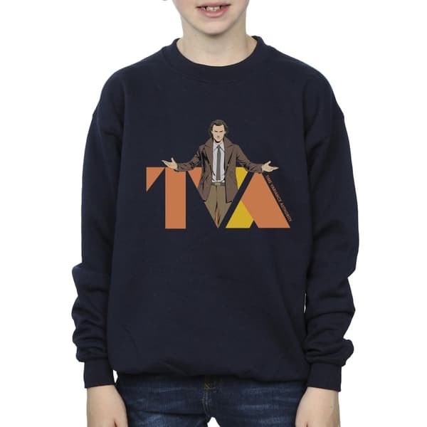 Marvel Boys Loki TVA Pose Sweatshirt