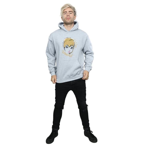 Disney Mens Tinkerbell Sparkle Hoodie