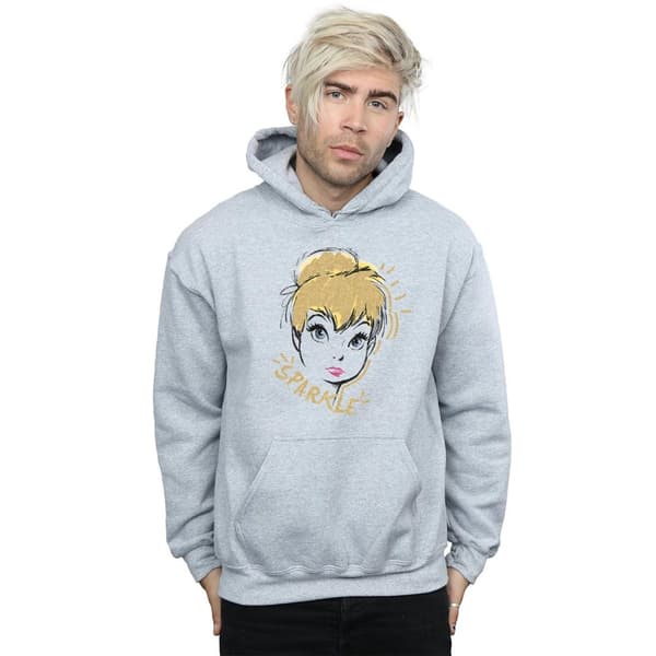 Disney Mens Tinkerbell Sparkle Hoodie
