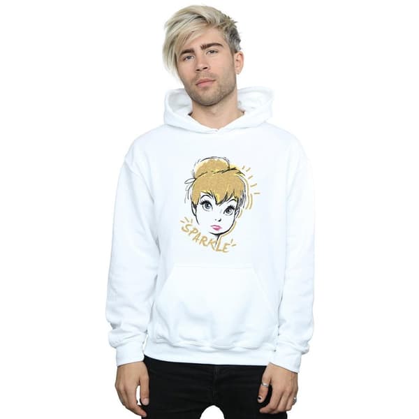 Disney Mens Tinkerbell Sparkle Hoodie