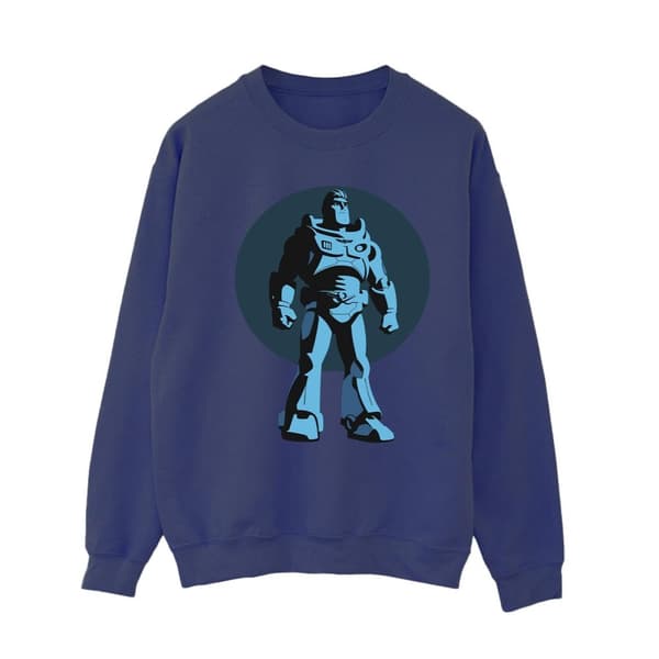 Disney Womens/Ladies Lightyear Buzz Standing Circle Sweatshirt